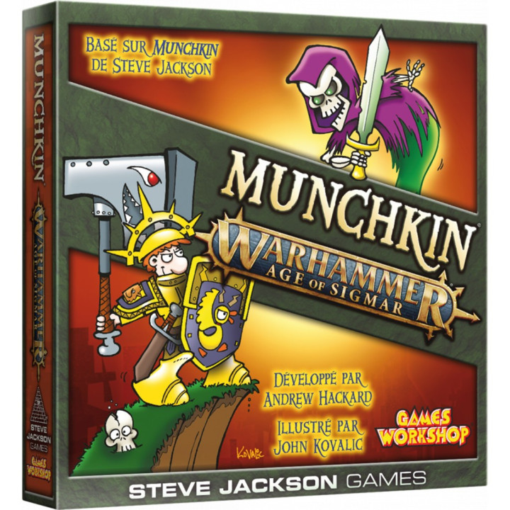 JEUX DE SOCIÉTÉ - Munchkin - Warhammer Age of Sigmar