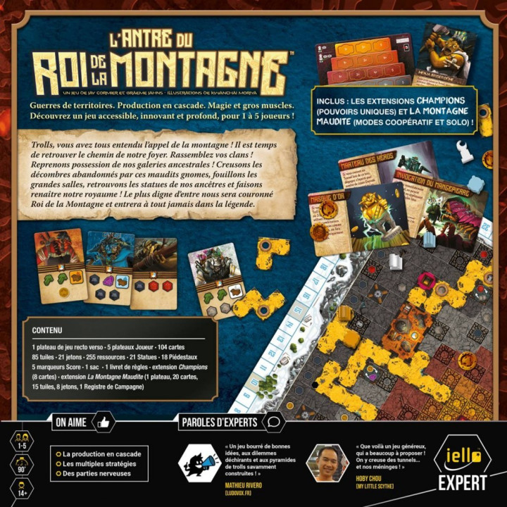 JEUX EXPERTS - L'Antre du Roi de la Montagne