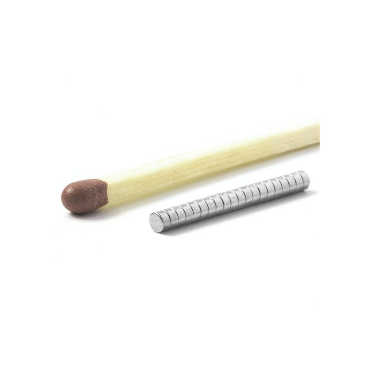 AIMANTS - Disque magnétique Néodyme Ø 2 mm, hauteur 1 mm