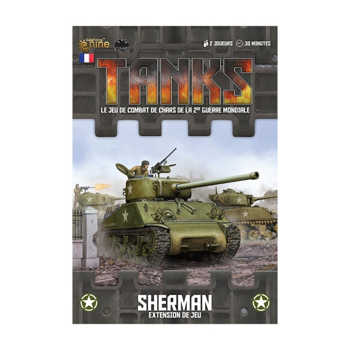 Tanks - Sherman Game Extension - BOARD GAMES