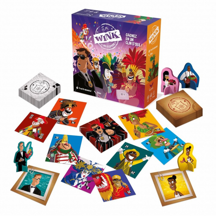 Wink - Nid d'Espions - GIOCHI DA TAVOLO