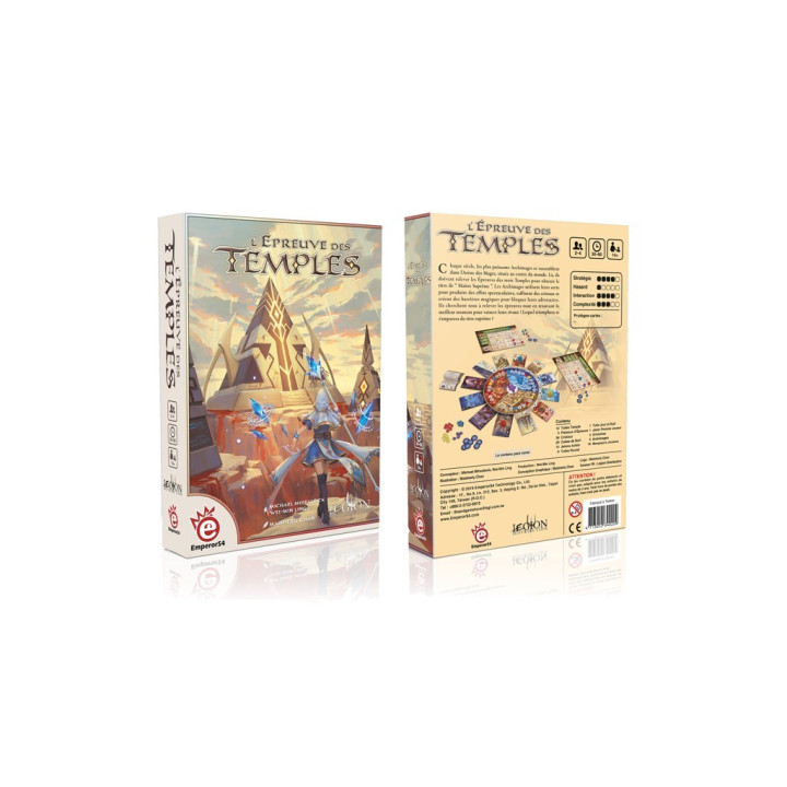 L'Epreuve des Temples - BOARD GAMES