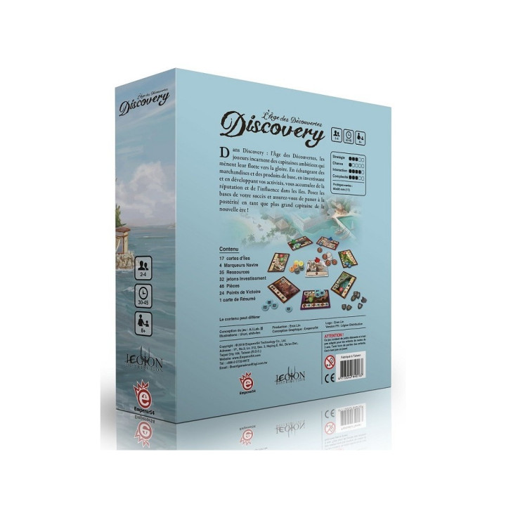 Discovery, L'Age des Découvertes - BOARD GAMES