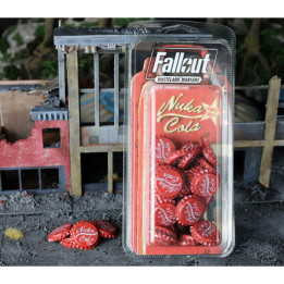 JEUX DE SOCIÉTÉ - Fallout: Wasteland Warfare - Nuka Cola Caps Set