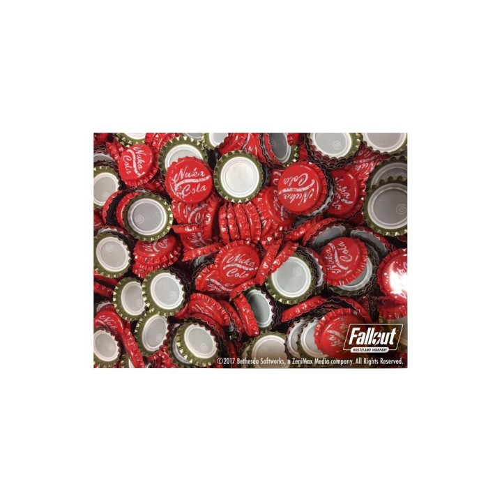 JEUX DE SOCIÉTÉ - Fallout: Wasteland Warfare - Nuka Cola Caps Set