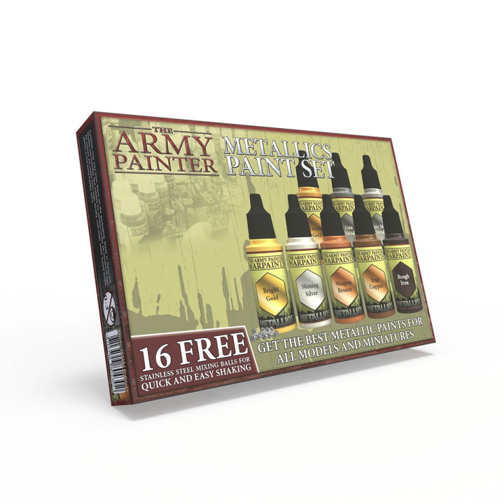 PEINTURES - Warpaints Metallic Paint Set