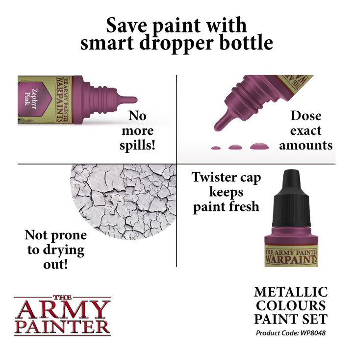 PEINTURES - Metallic Colours Paint Set