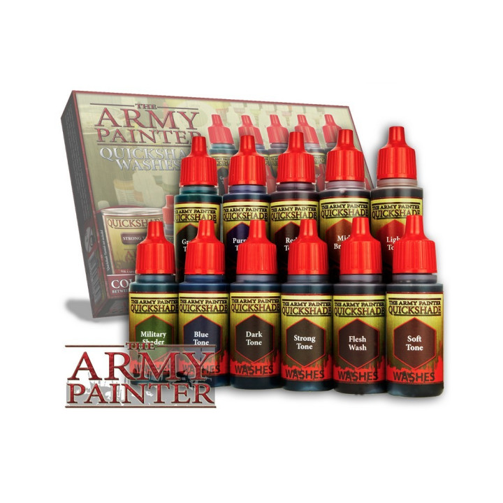 PEINTURES - Warpaints Quickshade Ink Set