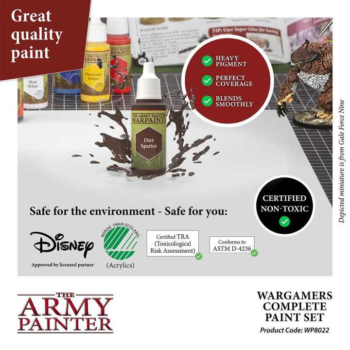 PEINTURES - Army Painter - Complete Warpaints Set
