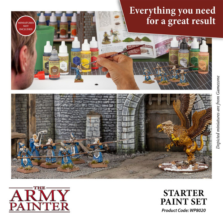 PEINTURES - Warpaints Starter Paint Set