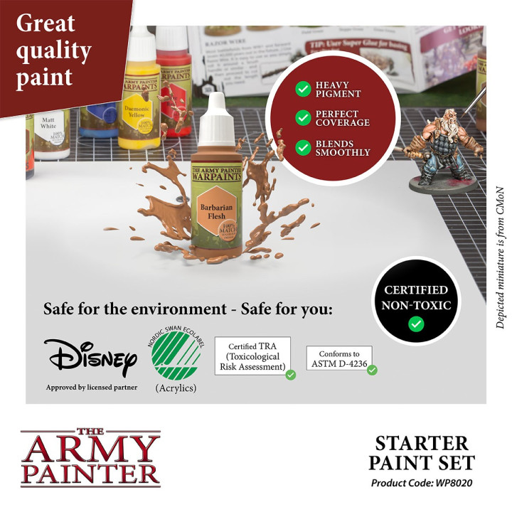 PEINTURES - Warpaints Starter Paint Set