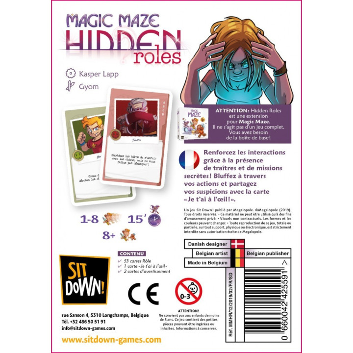 Magic Maze - Hidden Roles - GIOCHI COOPERATIVI