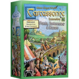 Carcassonne : Extension 8 - Ponts, Forteresses et Bazar - TO SORT