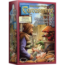 Carcassonne : Extension 2 - Marchands et bâtisseurs - ZU SORTIEREN