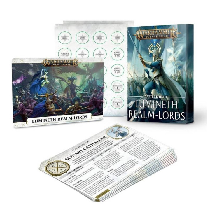 Cartes de Chartes d'Unité: Lumineth Realm-lords - FIGURE