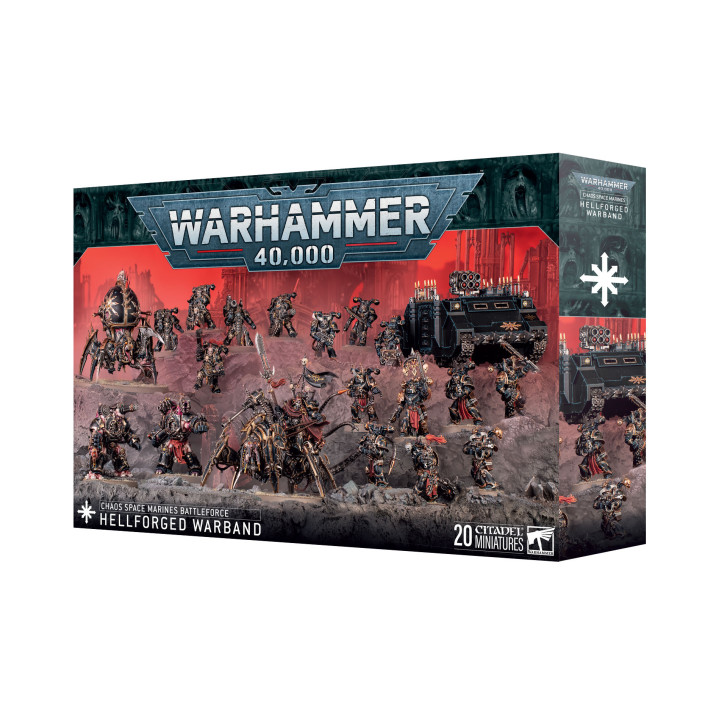 BATTLEFORCES - Bataillon de Space Marines du Chaos: Bande Infernale