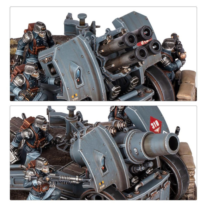 BATTLEFORCES - Bataillon de l'Astra Militarum: Peloton de Siège de Krieg