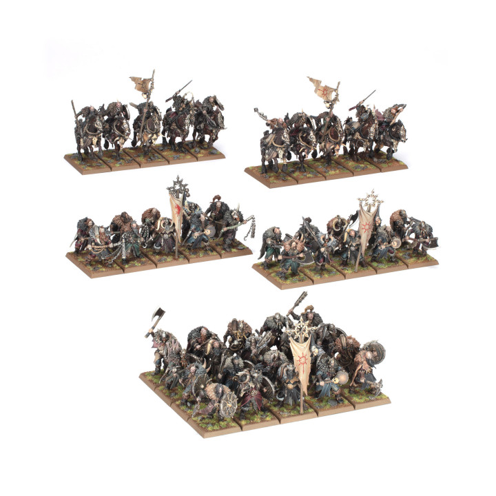 Warriors of Chaos: Chaos Marauders Army Reinforcement Set - GUERRIE...