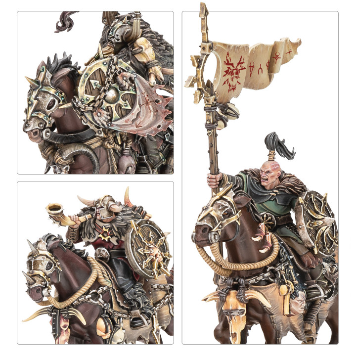 Guerriers du Chaos: Set de Renforts d'Armée des Maraudeurs du Chaos
