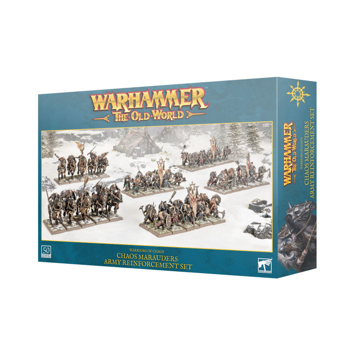 Guerriers du Chaos: Set de Renforts d'Armée des Maraudeurs du Chaos
