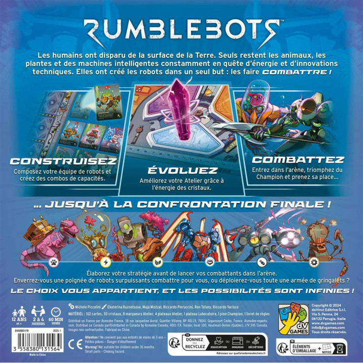 Rumblebots : Last Bot Standing - GIOCHI DA TAVOLO