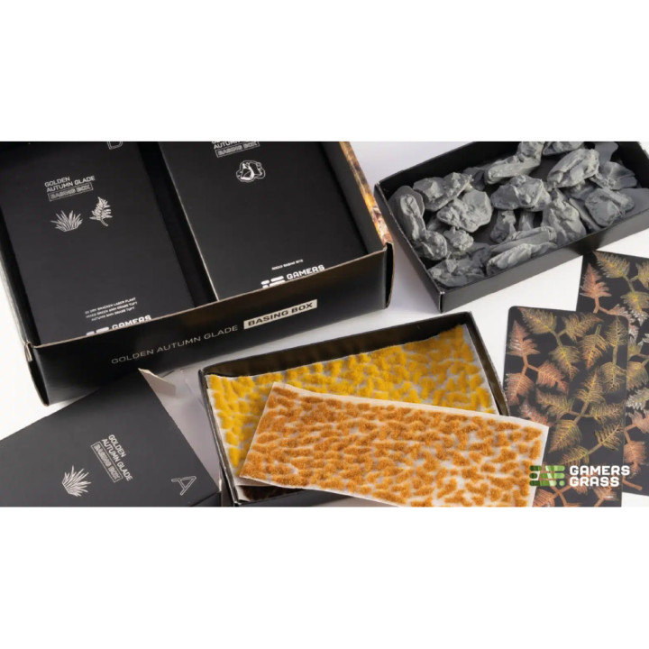 Gamers Grass - Golden Autumn Glade Basing Box - FIGURINE GAMES