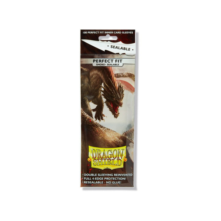 Dragon Shield Perfect Fit Sealable - Smoke