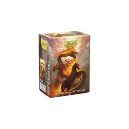 100 Dragon Shield - Art Sleeves - Fire Horse
