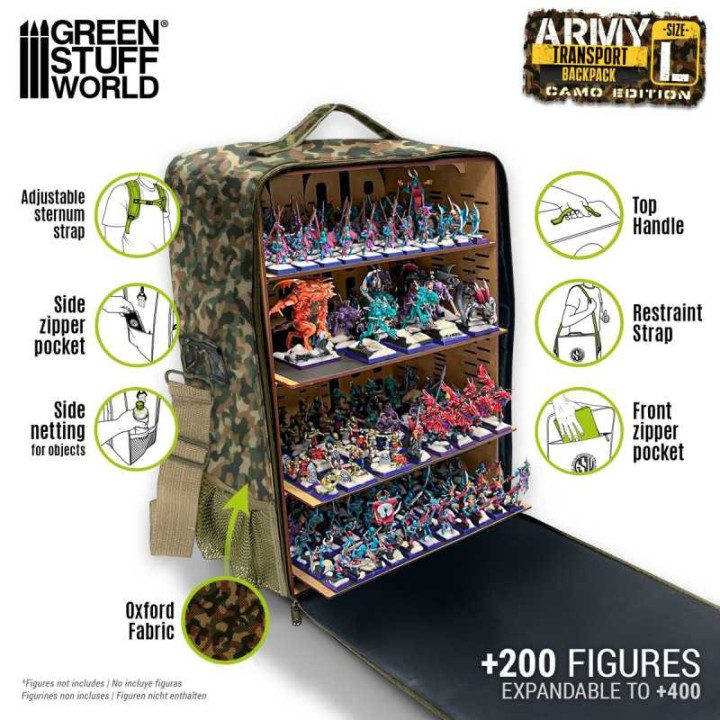 Army Transport Backpack - FIGURINE GAMES