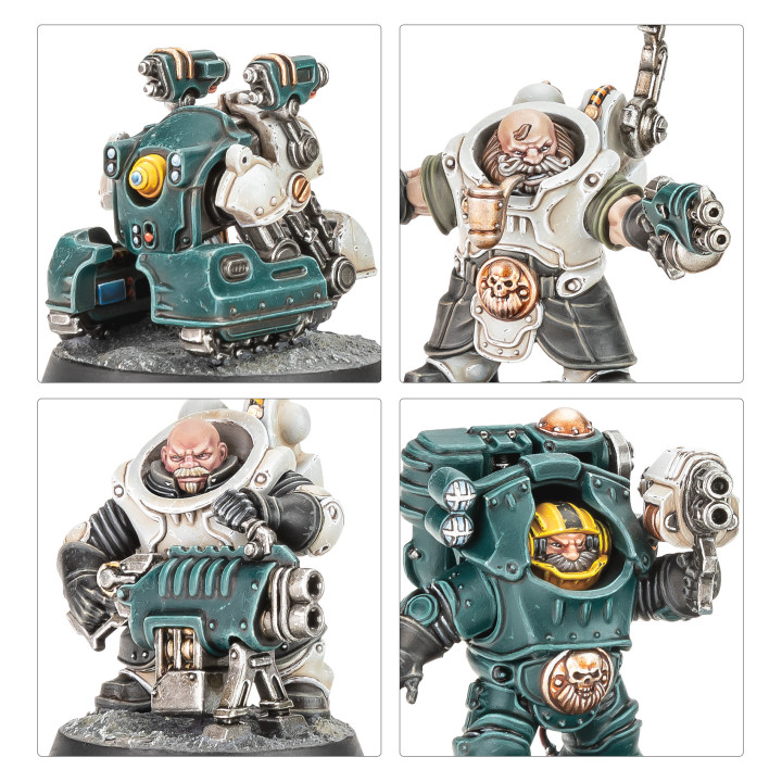 Ironhead Squat Charter Masters and Drill Masters - NECROMUNDA