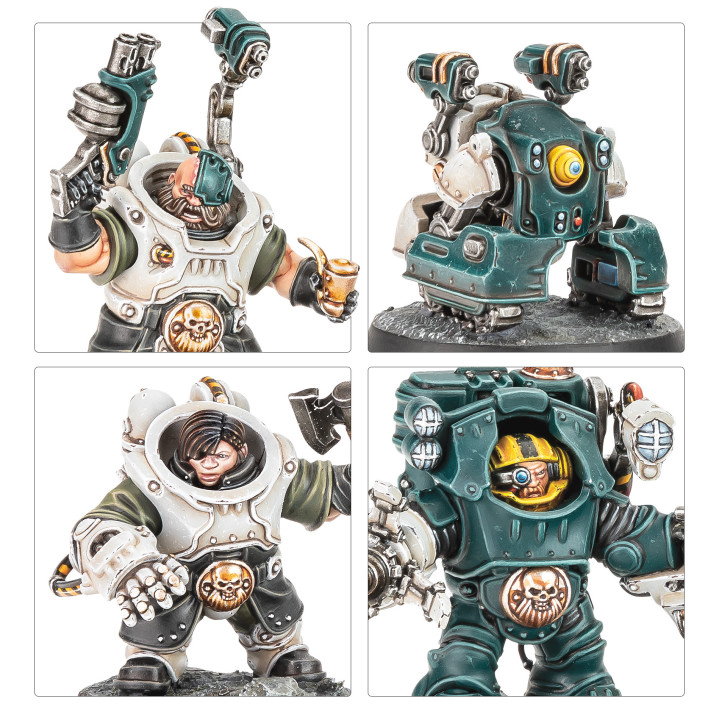 Ironhead Squat Charter Masters and Drill Masters - NECROMUNDA