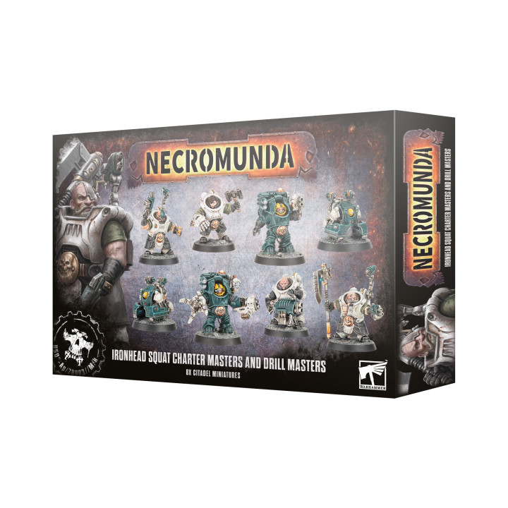 Ironhead Squat Charter Masters and Drill Masters - NECROMUNDA