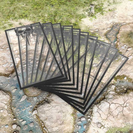 TERRAIN - DÉCORS - Gabarit Ruine avec crânes WTC basiques x10