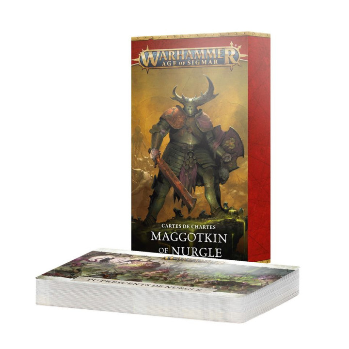 AGE OF SIGMAR - Cartes de Charte: Maggotkin of Nurgle