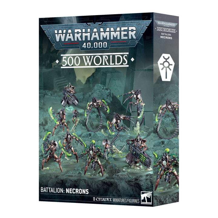 ARMÉES XENOS - Bataillon 500 Worlds: Nécrons