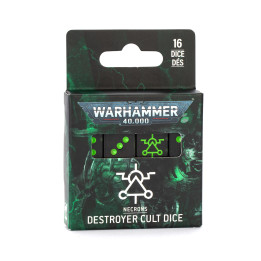 Necrons Destroyer Cult Dice - DES