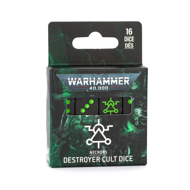 Necrons-Destruktorkult-Würfel - DÉS