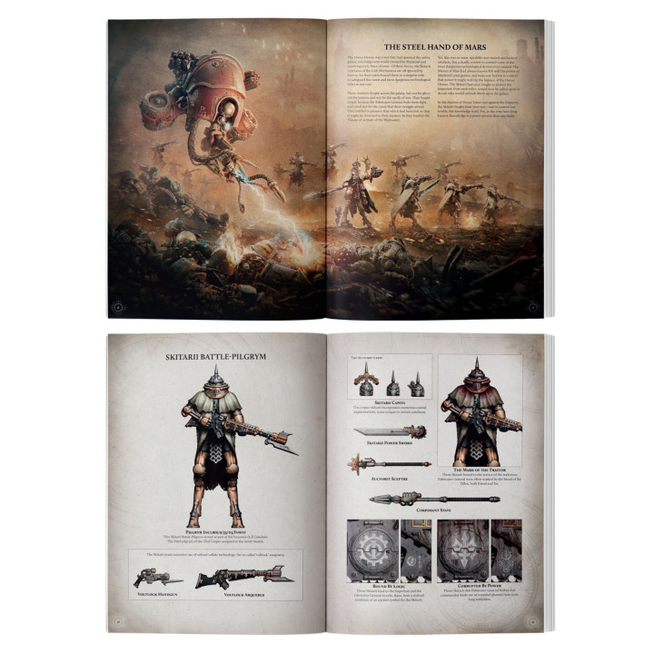 MECHANICUM - Journal Tactica: Skitarii – The Steel Hand of Mars
