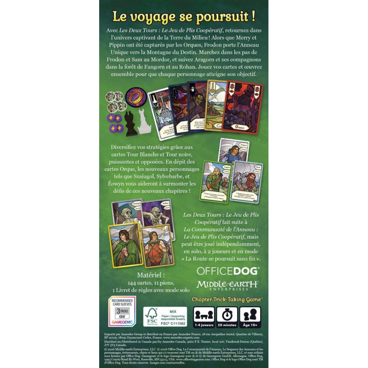 Les Deux Tours - Le Jeu de Plis Coopératif - COOPERATIVE GAMES