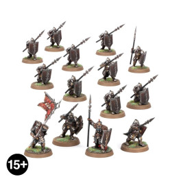 Iron Hills Dwarf Warriors with Spears Warband