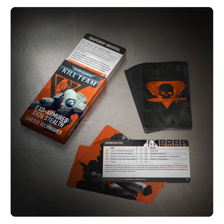 Kill Team: XV26 Stealth Battlesuits – Datacards - KILL TEAM