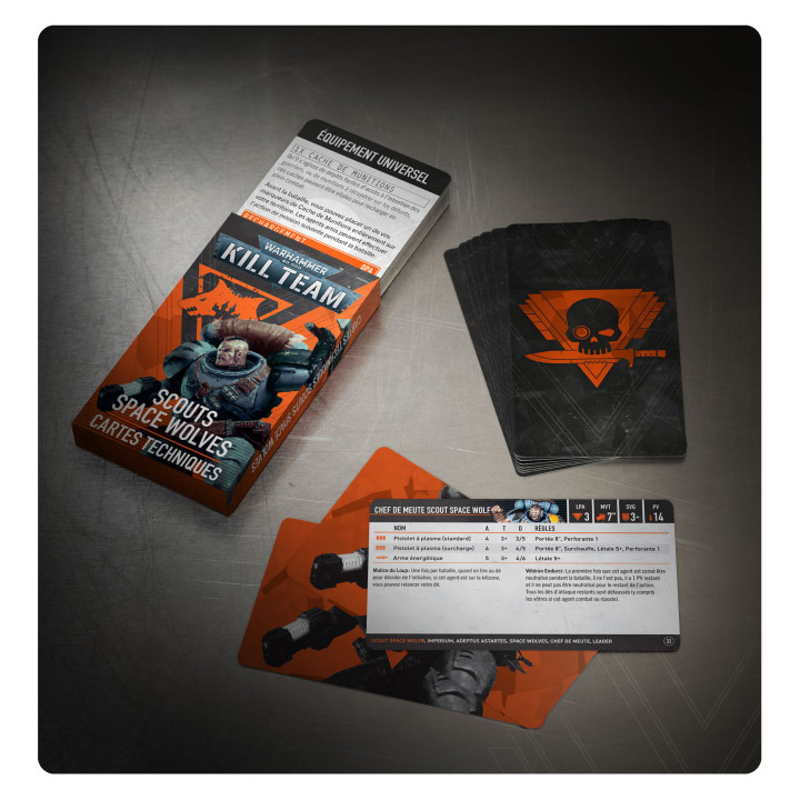 Kill Team: Wolfscouts – Datenkarten _ KILL TEAM