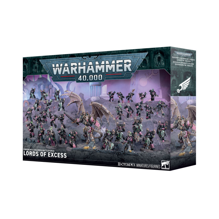 BATTLEFORCES - Bataillon Emperor's Children: Seigneurs de l'Excès
