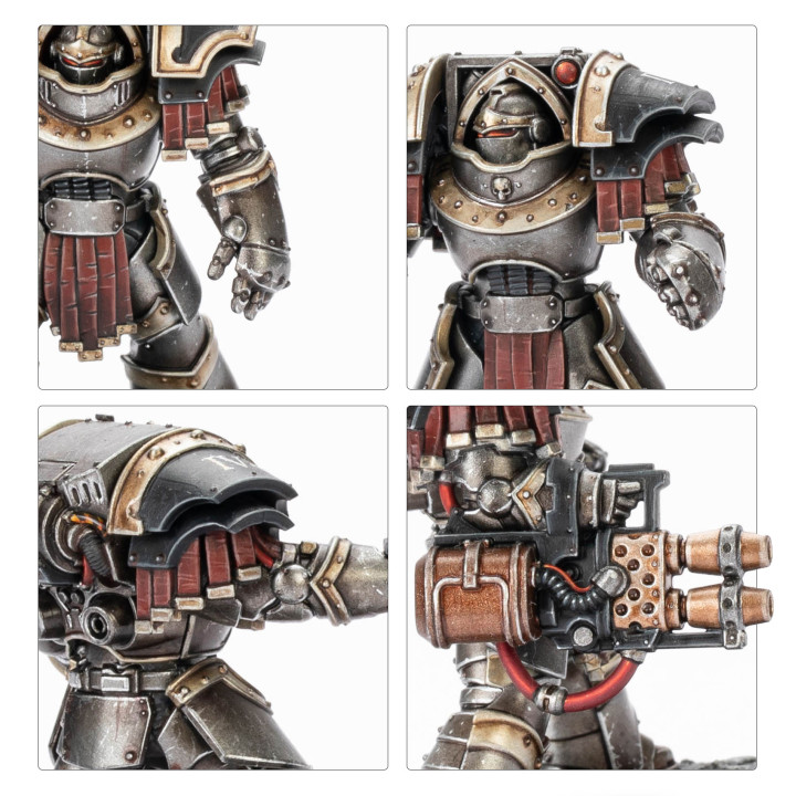 Terminators Cataphractii con combi-bolter e guanti energetici - FOR...