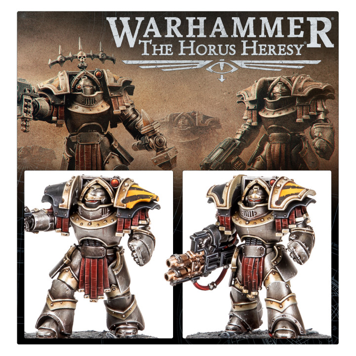 Terminators Cataphractii avec Combi-bolters et Gantelets Énergétiques