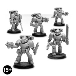 MKIV Space Marine Assault Squad