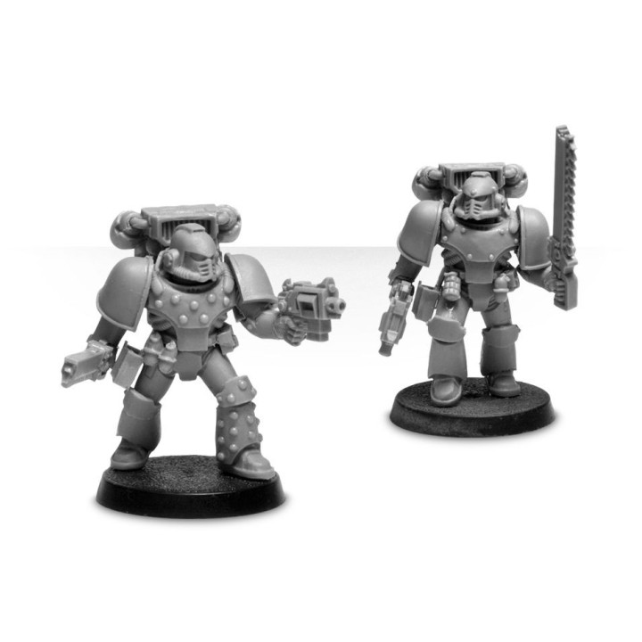 MKIV Space Marine Assault Squad