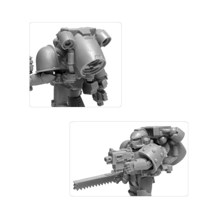 MKIV Space Marine Assault Squad