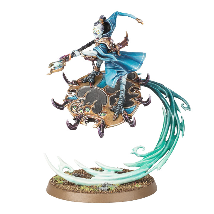 Magister on Disc of Tzeentch - GRAND ALLIANCE CHAOS