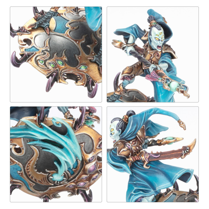 Magister su Disco di Tzeentch - GRAND ALLIANCE CHAOS